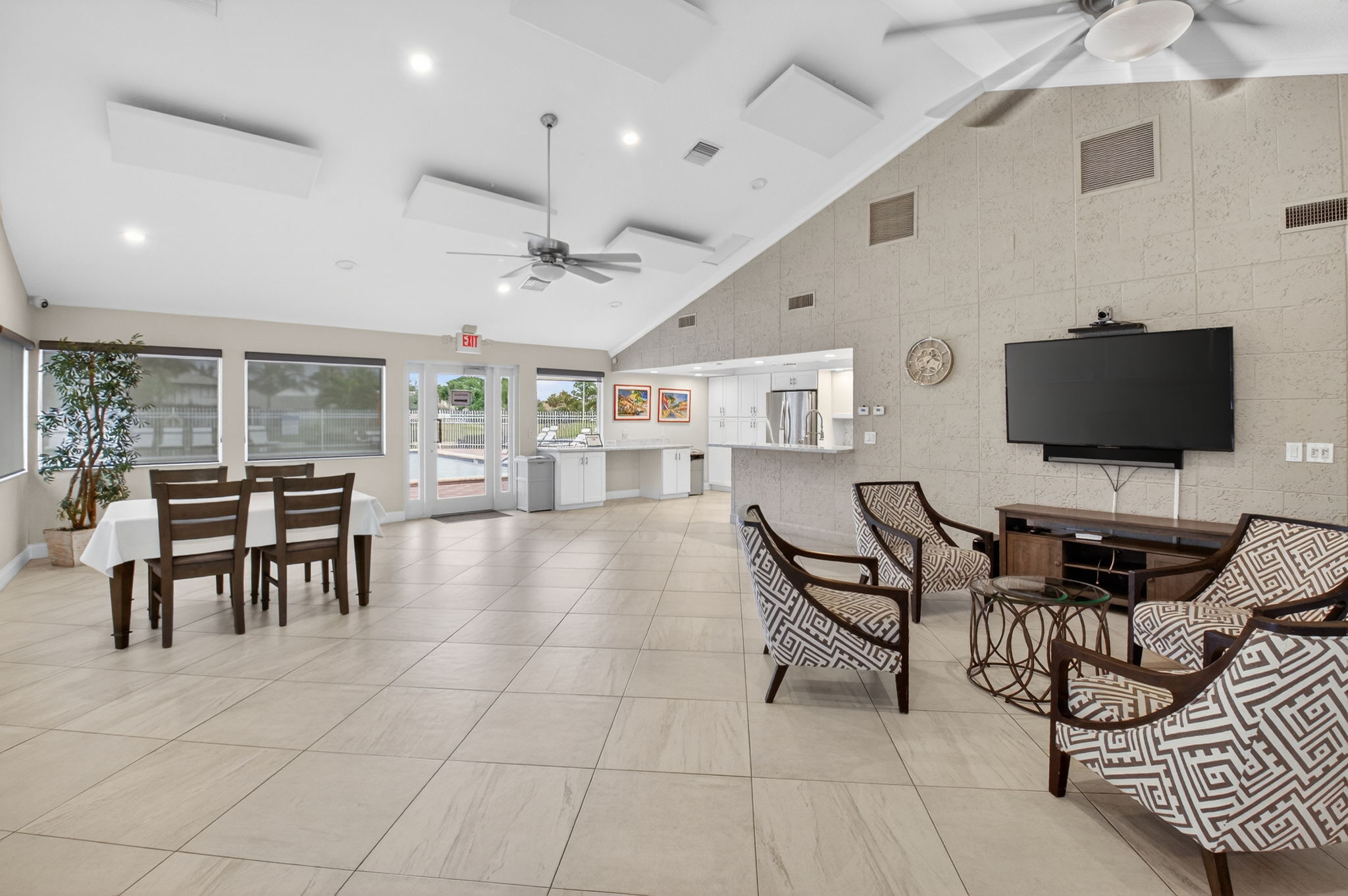 Woodlake clubhouse interior