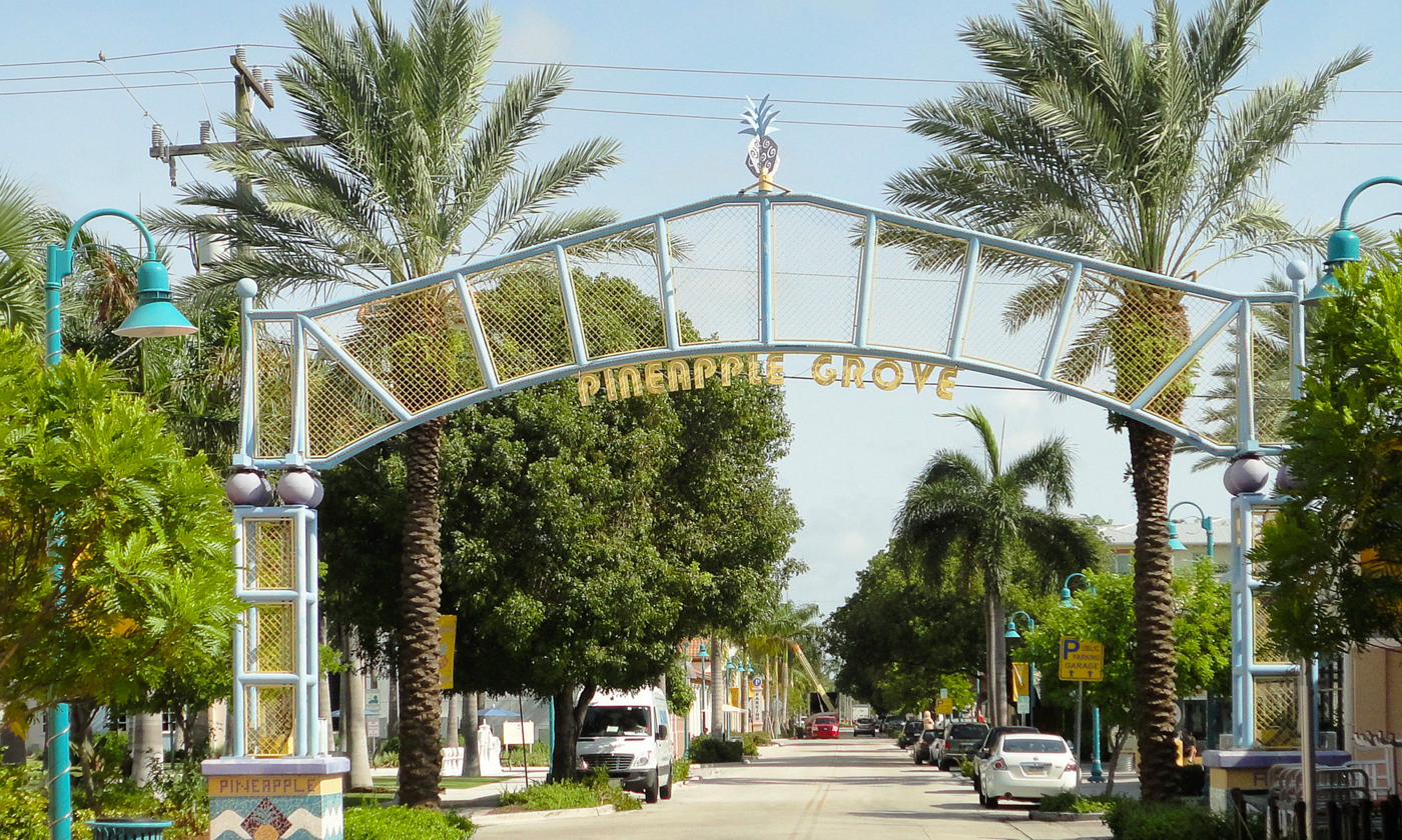 Downtown Delray Beach street view